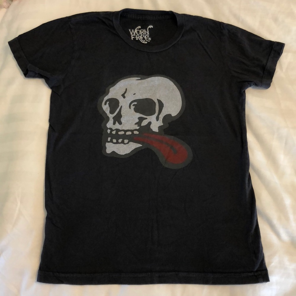 Worn Free John Van Hamersveld Skull Tongue T-shirt